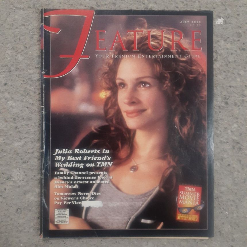 FEATURE (CA) magazine cover  July 1998