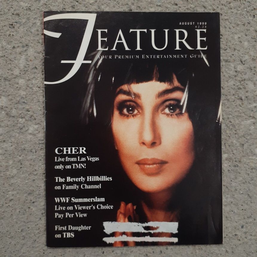 FEATURE (CA) magazine cover  August 1999