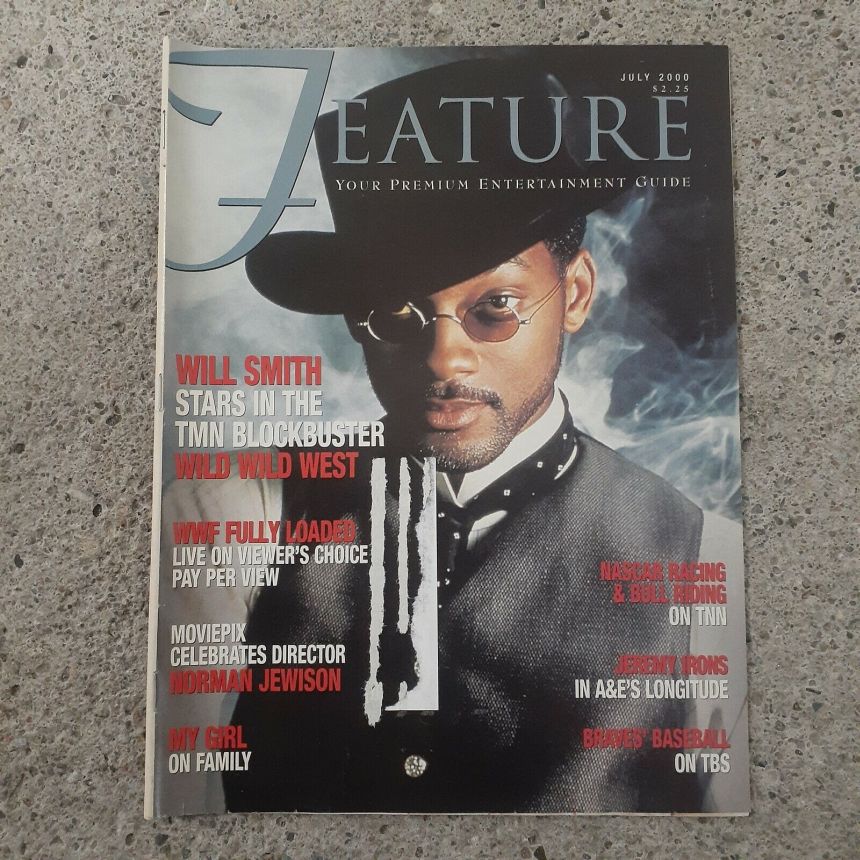 FEATURE (CA) magazine cover  July 2000