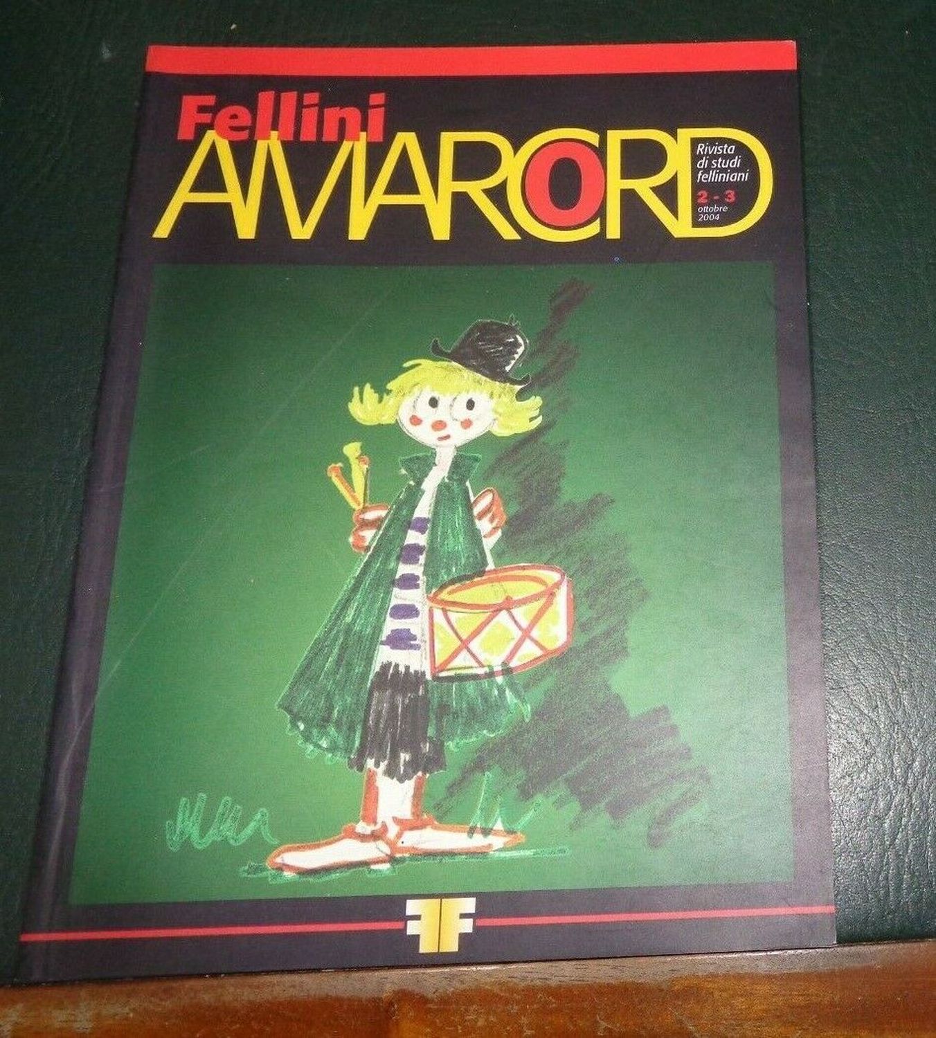FELLINI AMARCORD magazine side cover Issue 2-3 October 2004
