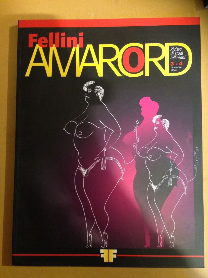 FELLINI AMARCORD magazine side cover Issue 3-4 December 2005