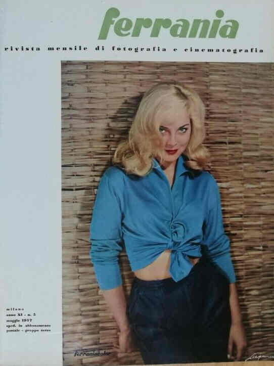 FERRANIA magazine side cover  May 1957