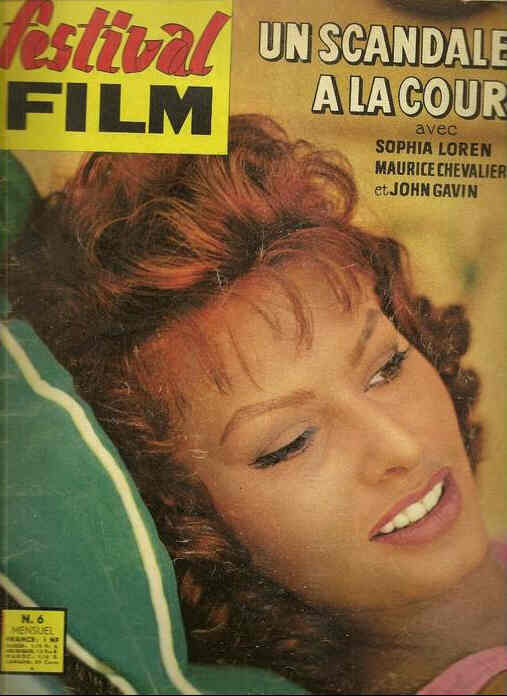 FESTIVAL FILM magazine side cover Issue 6  1961
