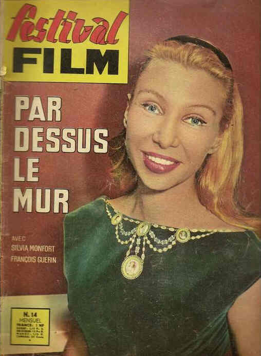 FESTIVAL FILM magazine side cover Issue 14  1962