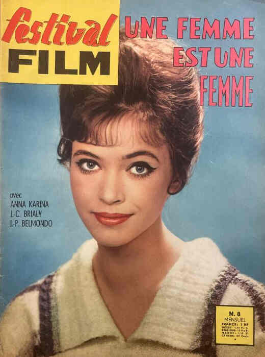 FESTIVAL FILM magazine side cover Issue 8   1961