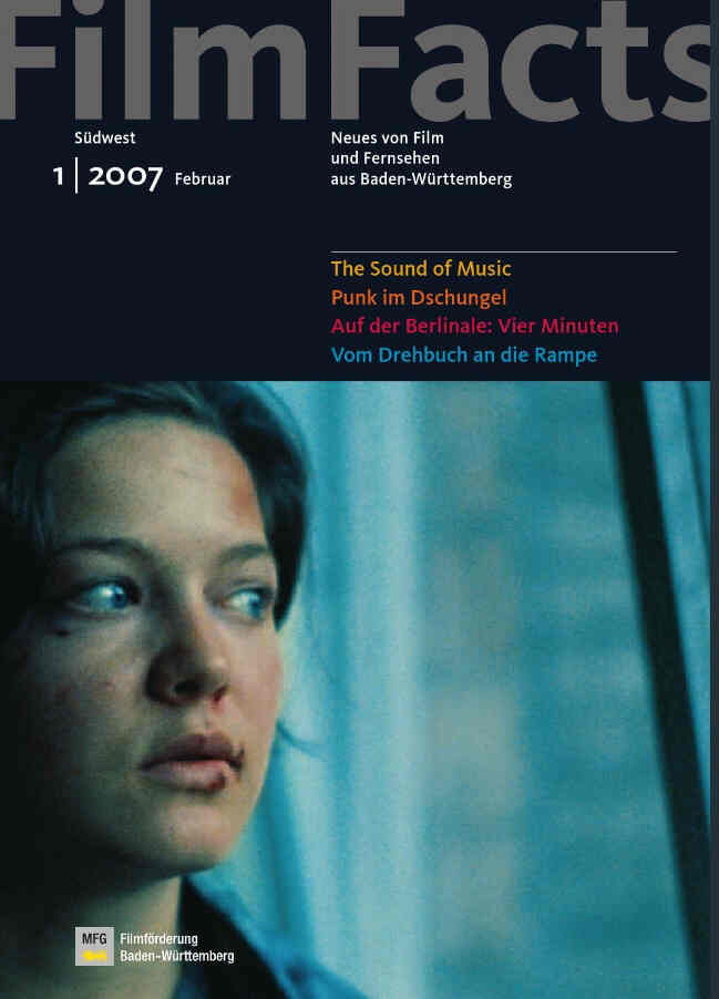 FILMFACTS (GERMANY) magazine side cover Issue 1 February 2007