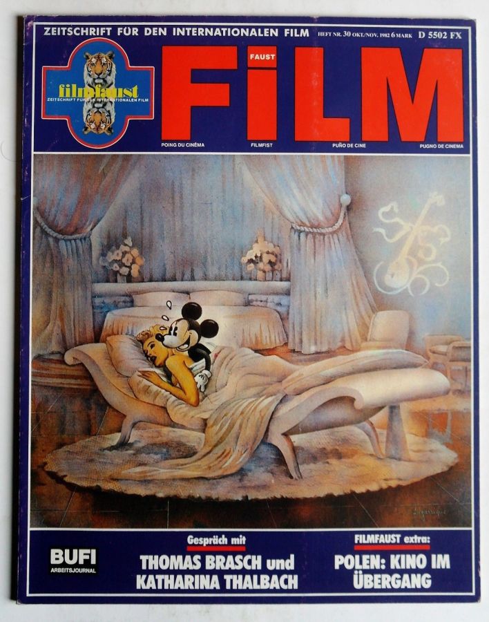 FILMFAUST magazine side cover Issue 30  October/November 1982