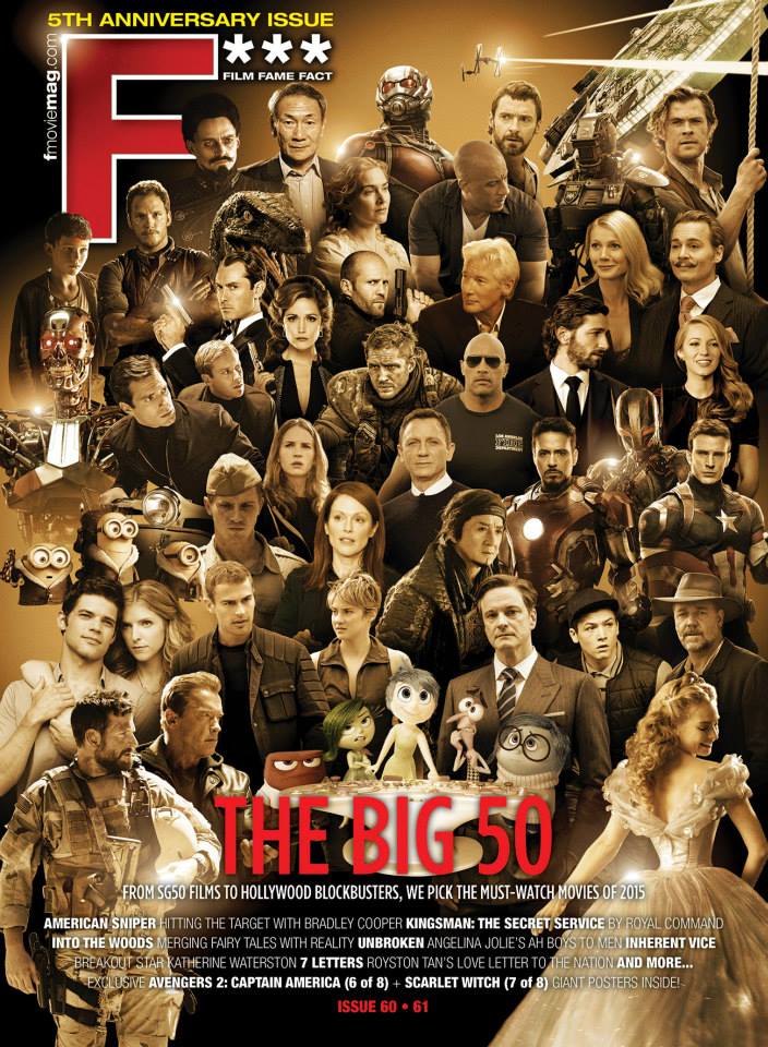 F*** magazine cover Issue 60/61 January/February 2015