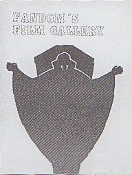 FANDOMS FILM GALLERY magazine cover Issue 1 May 1975