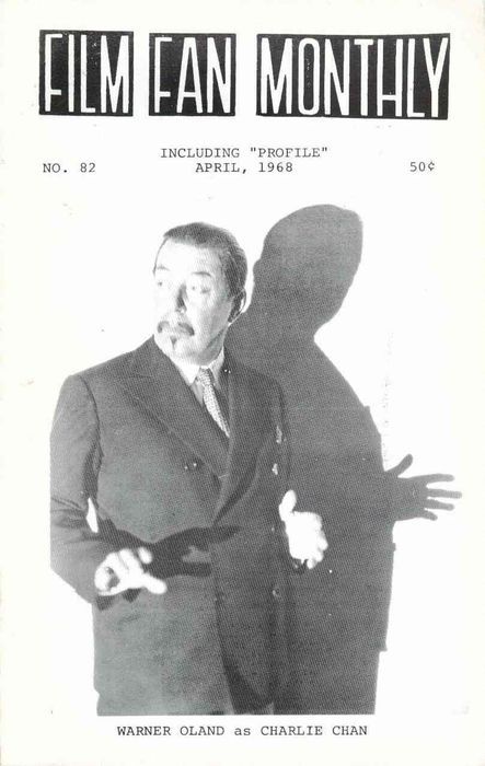 FILM FAN MONTHLY magazine cover Issue 82 April 1968