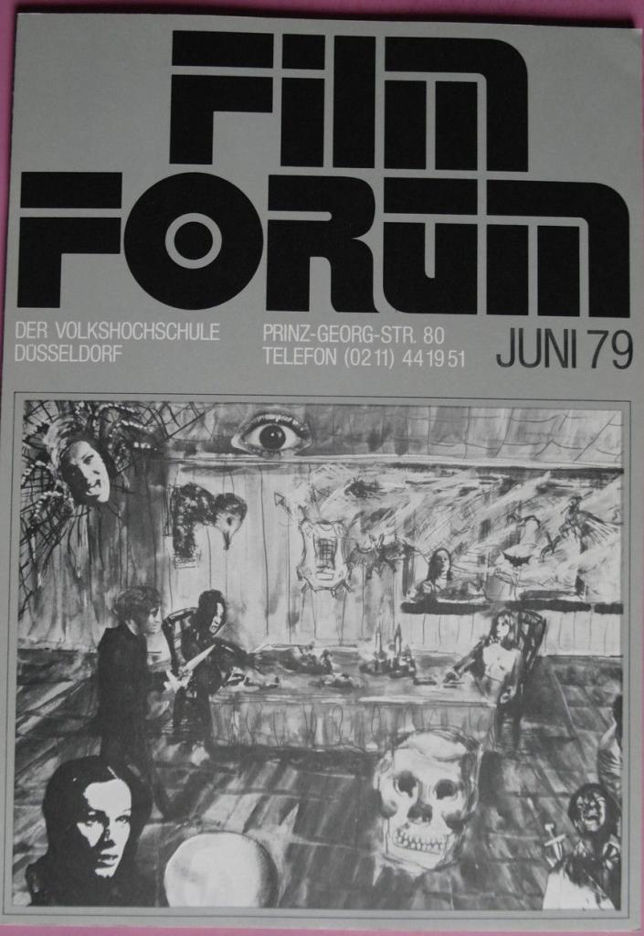 FILMFORUM magazine cover June 1979