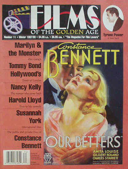 FILMS OF THE GOLDEN AGE magazine cover Issue 11 Winter - December/Jan./Feb. 1997