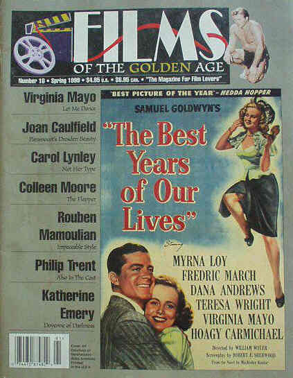 FILMS OF THE GOLDEN AGE magazine cover Issue 16 Spring - March/April/May 1999