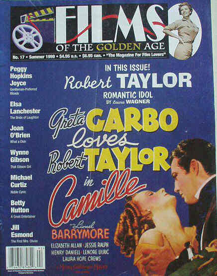 FILMS OF THE GOLDEN AGE magazine cover Issue 17 Summer - June/July/August 1999