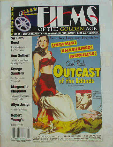 FILMS OF THE GOLDEN AGE magazine cover Issue 23 Winter - December/Jan./Feb. 2000