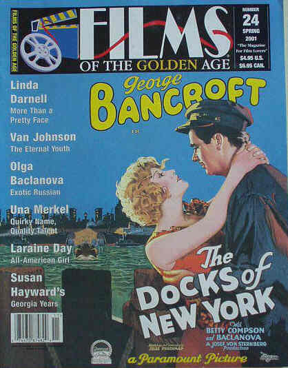 FILMS OF THE GOLDEN AGE magazine cover Issue 24 Spring - March/April/May 2001