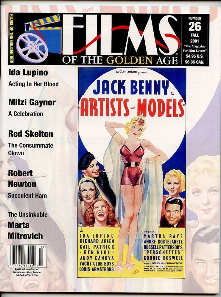 FILMS OF THE GOLDEN AGE magazine cover Issue 26 Fall - September/October/November 2001