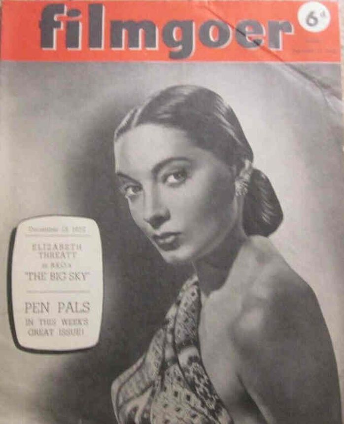 FILMGOER magazine cover 13 December 1952