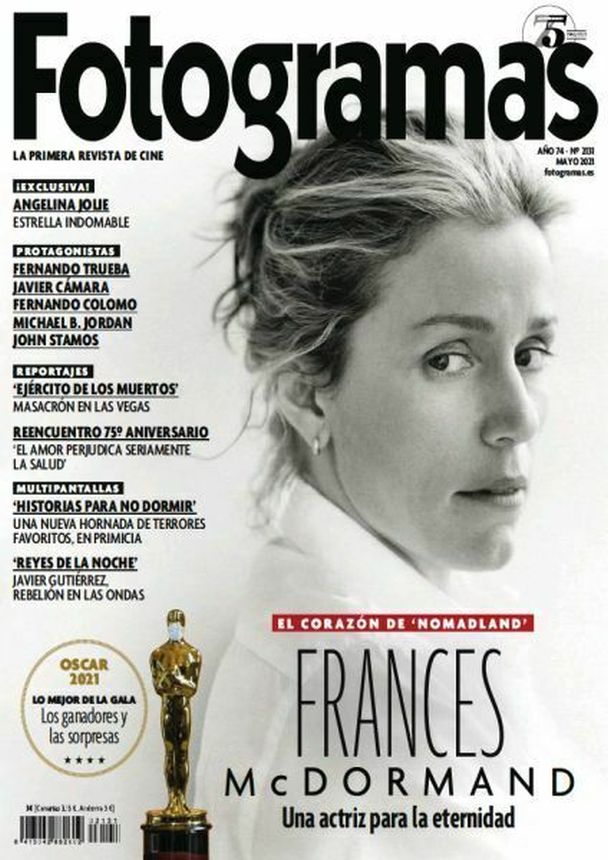 FOTOGRAMAS magazine cover Issue 2131  May 2021