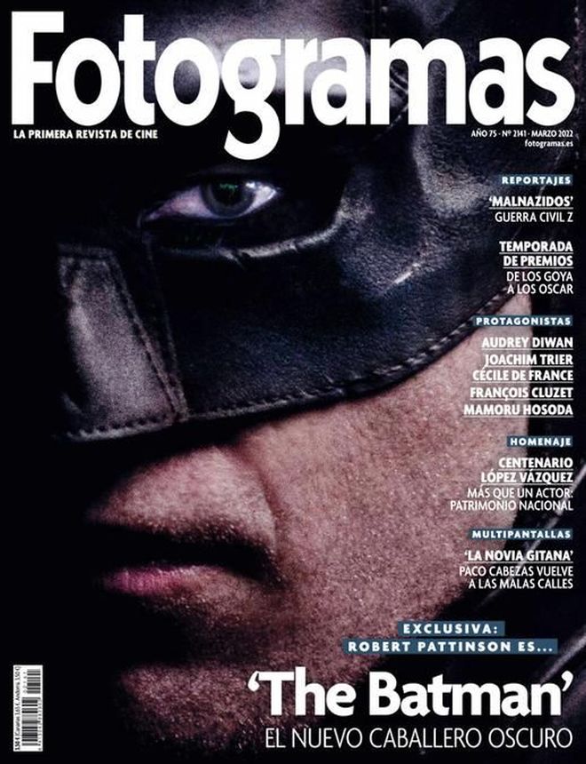 FOTOGRAMAS magazine cover Issue 2141  March 2022