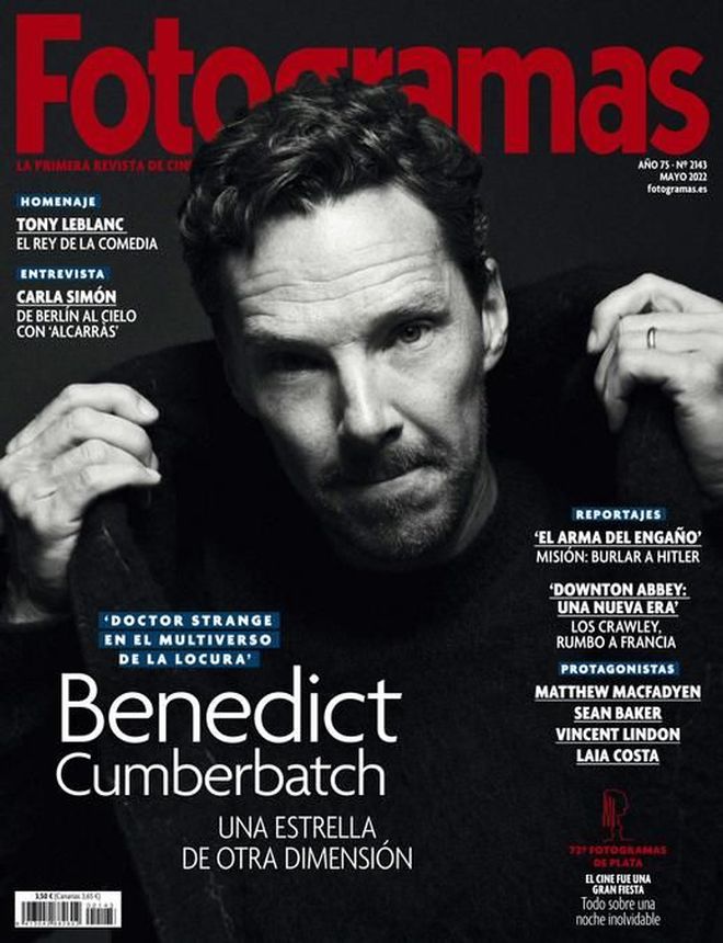 FOTOGRAMAS magazine cover Issue 2143  May 2022