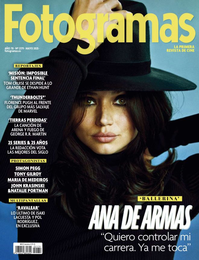 FOTOGRAMAS magazine cover Issue 2179  May 2025