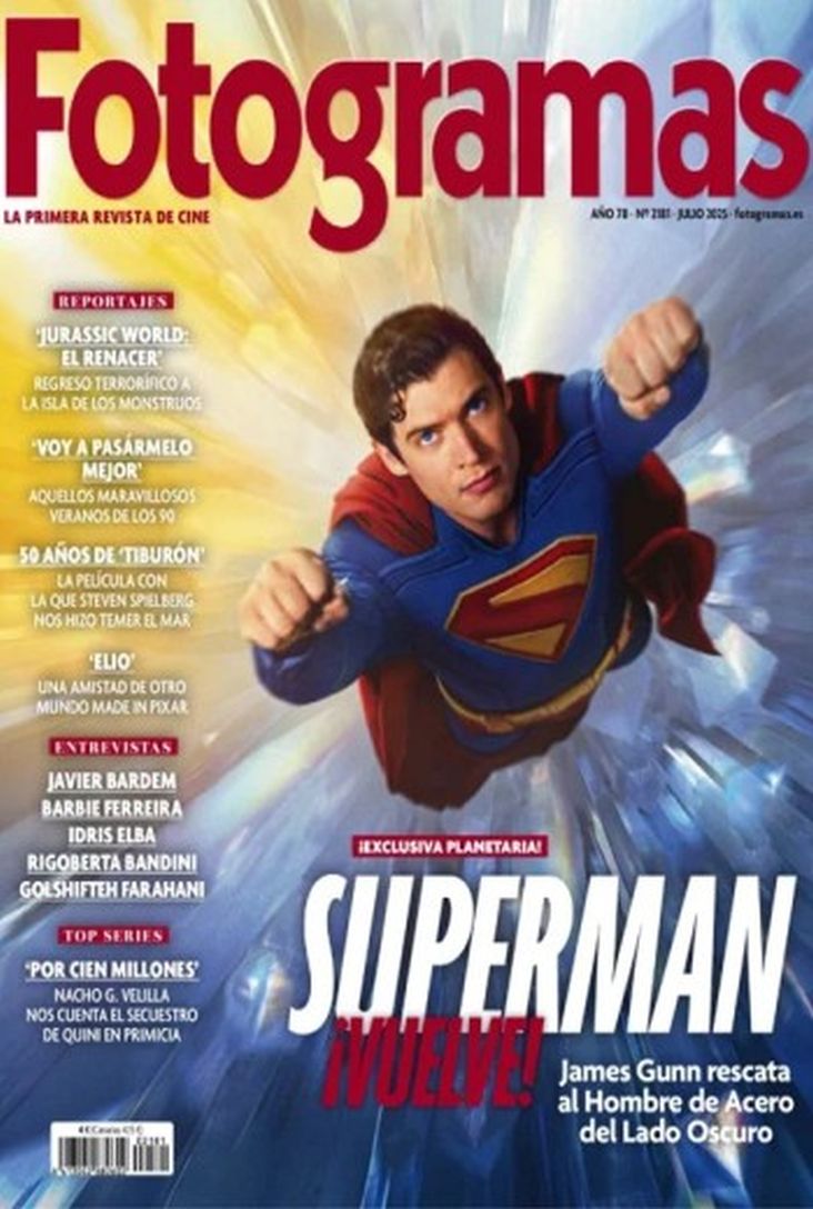 FOTOGRAMAS magazine cover Issue 2181  July 2025