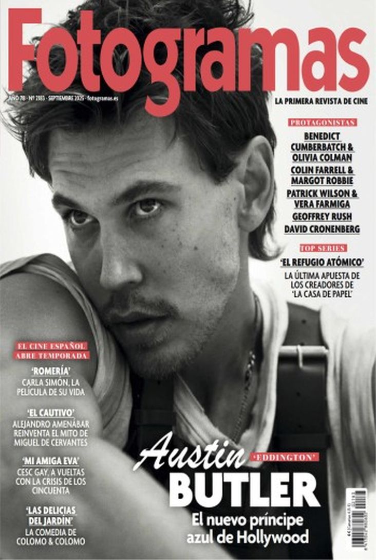 FOTOGRAMAS magazine cover Issue 2183  September 2025