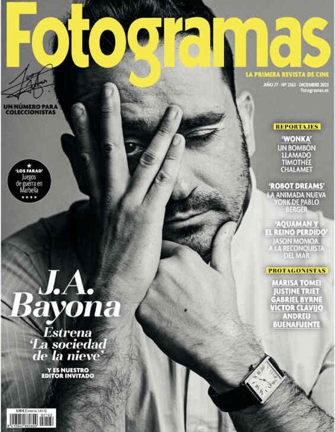 FOTOGRAMAS magazine cover Issue 2162  December 2023
