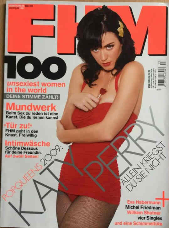 FHM GERMANY magazine cover  March 2009