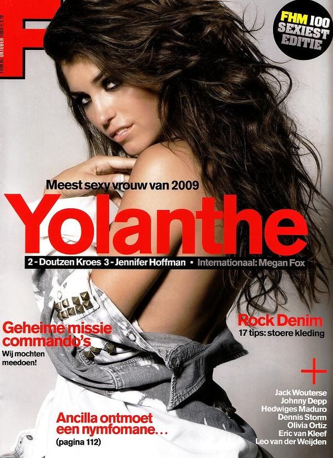 FHM NETHERLANDS magazine cover  October 2009