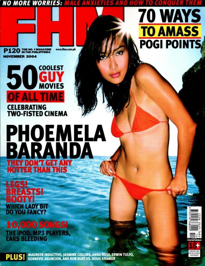 FHM PHILIPPINES magazine cover  November 2004
