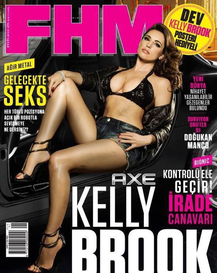 FHM TURKEY magazine side cover  September 2013