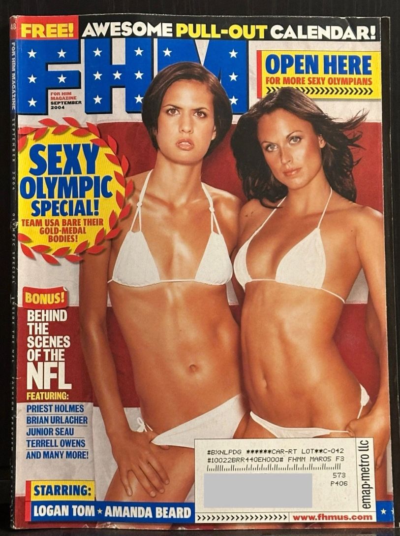 FHM USA magazine cover Issue 48  September 2004