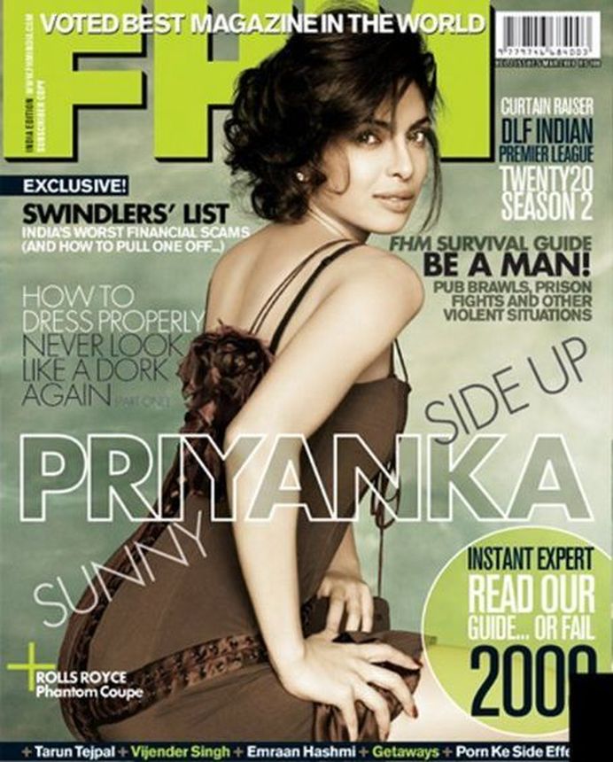 FHM USA magazine cover  March 2009