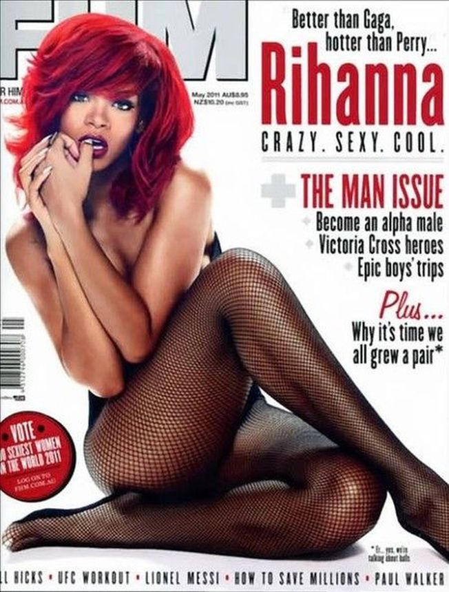 FHM USA magazine cover  May 2011