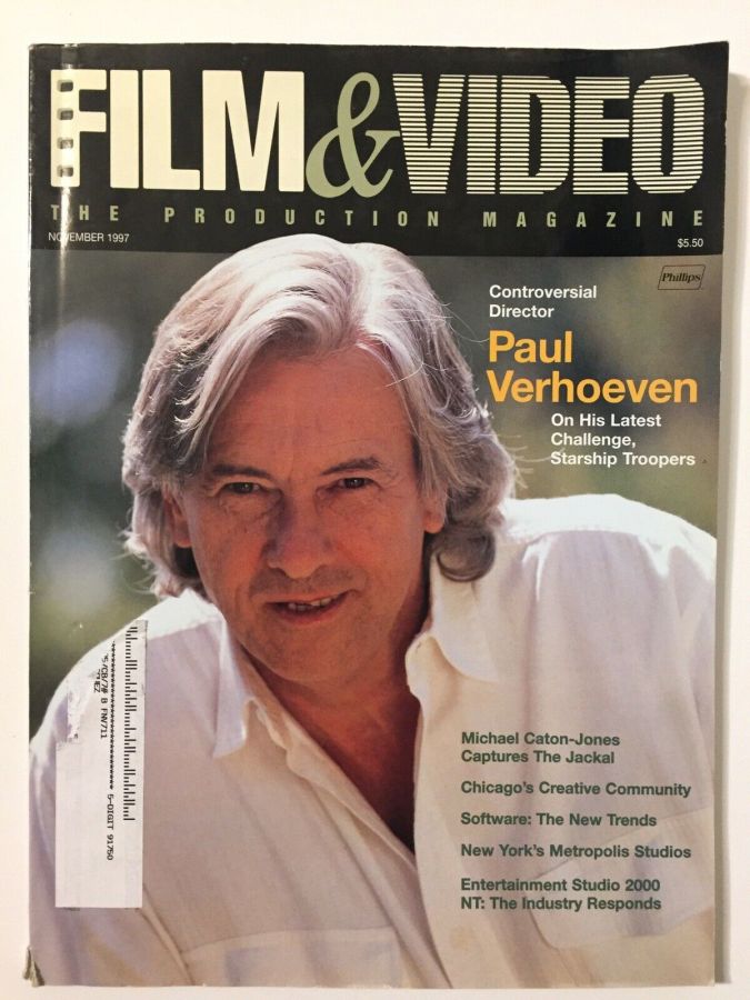 FILM AND VIDEO PRODUCTION  magazine cover  November 1997
