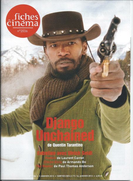 FICHES DU CINEMA | LES magazine side cover Issue 2036 2/9/16 January 2013