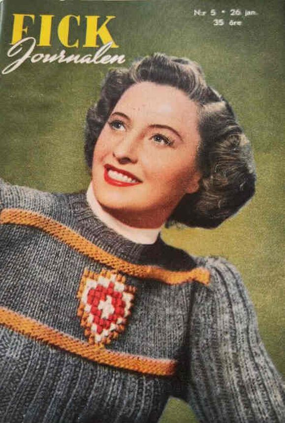FICK JOURNALEN magazine cover Issue 5 26 January 1951