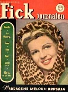 FICK JOURNALEN magazine cover  January 1946