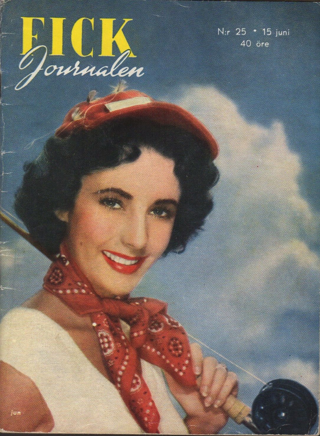 FICK JOURNALEN magazine cover Issue 25  June 1951