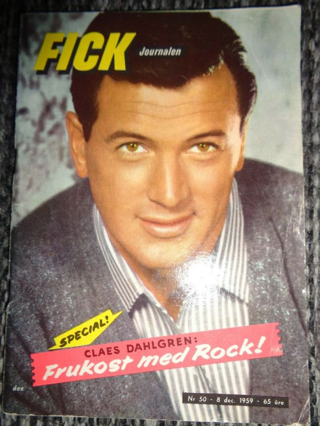 FICK JOURNALEN magazine cover Issue 50 8 December 1959