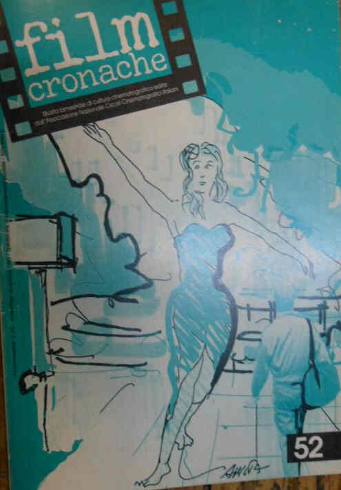FILM CRONACHE magazine side cover Issue 52  November/December 1995