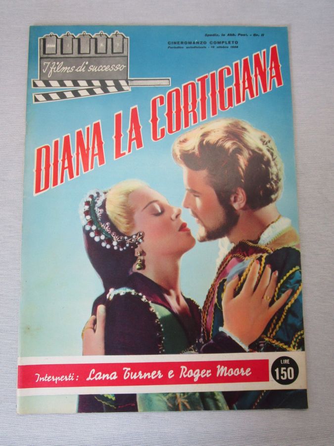 I FILMS DI SUCCESSO magazine side cover Issue 7 16 October 1956