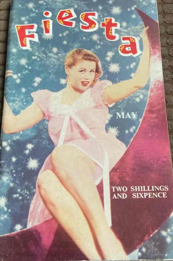FIESTA (50s UK) magazine side cover  May 1957