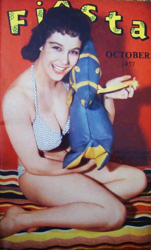 FIESTA (50s UK) magazine side cover  October 1957