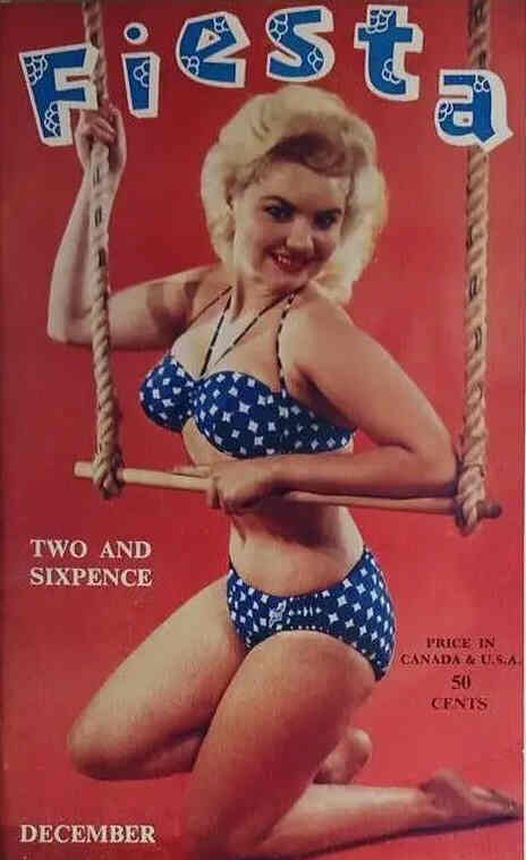 FIESTA (50s UK) magazine side cover  December 1958