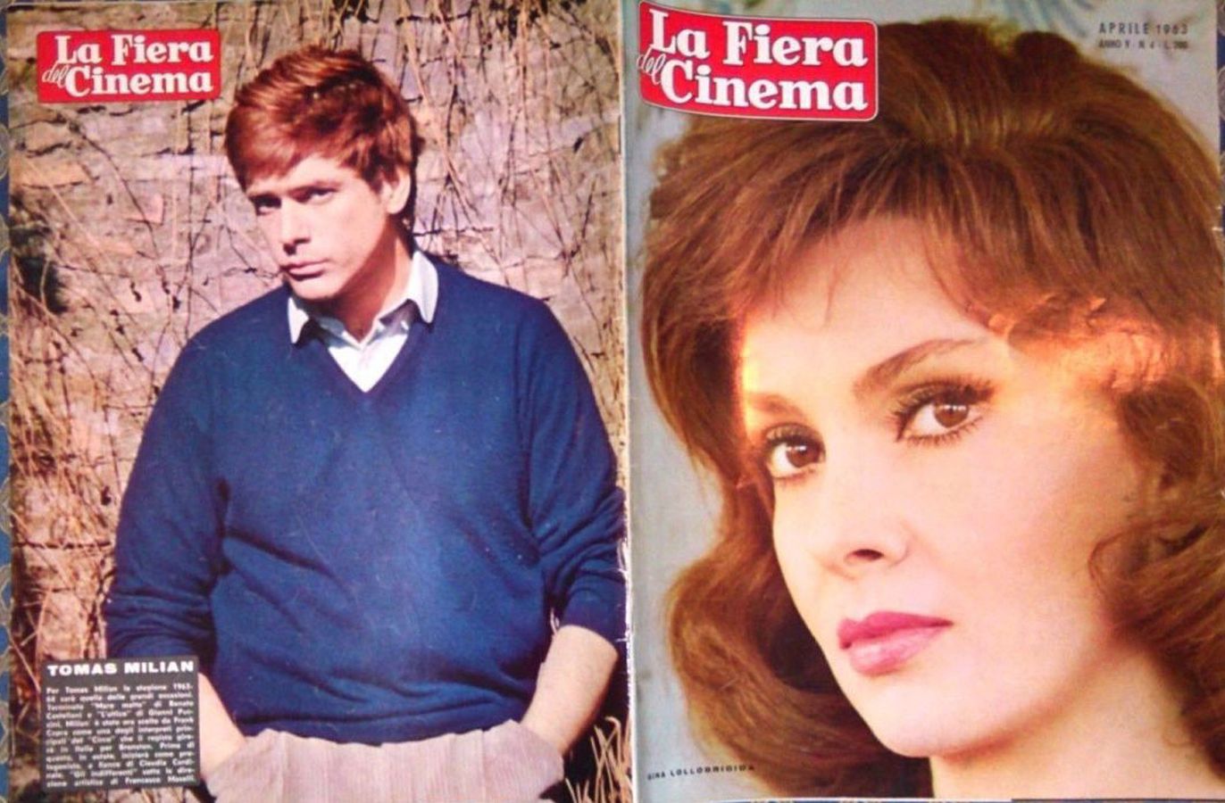FIERA DEL CINEMA | LA magazine cover  April 1963