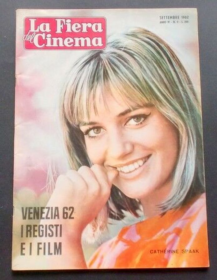 FIERA DEL CINEMA | LA magazine cover September 1962