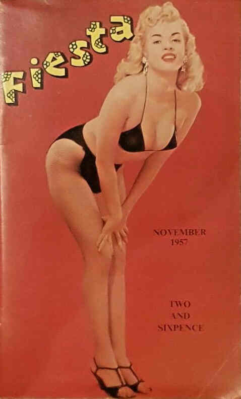 FIESTA (50s UK) magazine side cover  November 1957